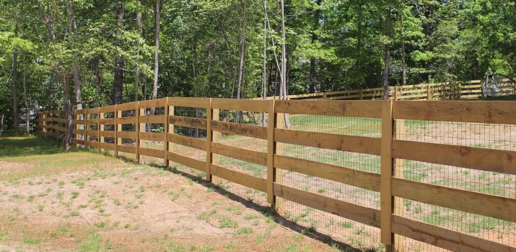 Large Ranch Fence