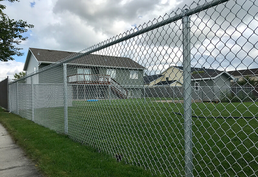 Small Chain Link Fence