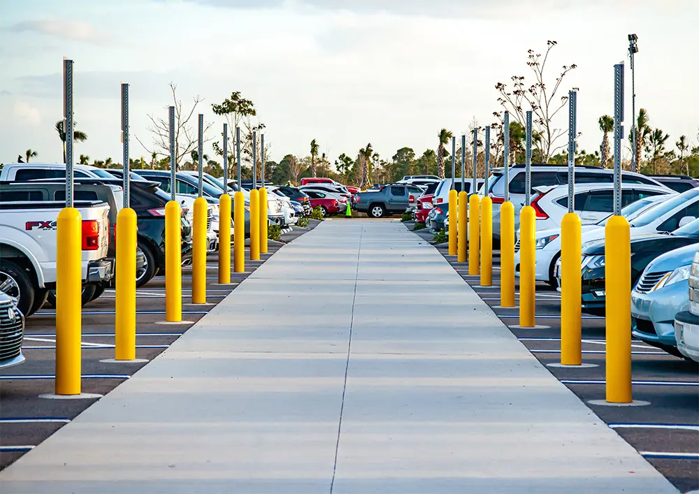 Parking Lot Bollards