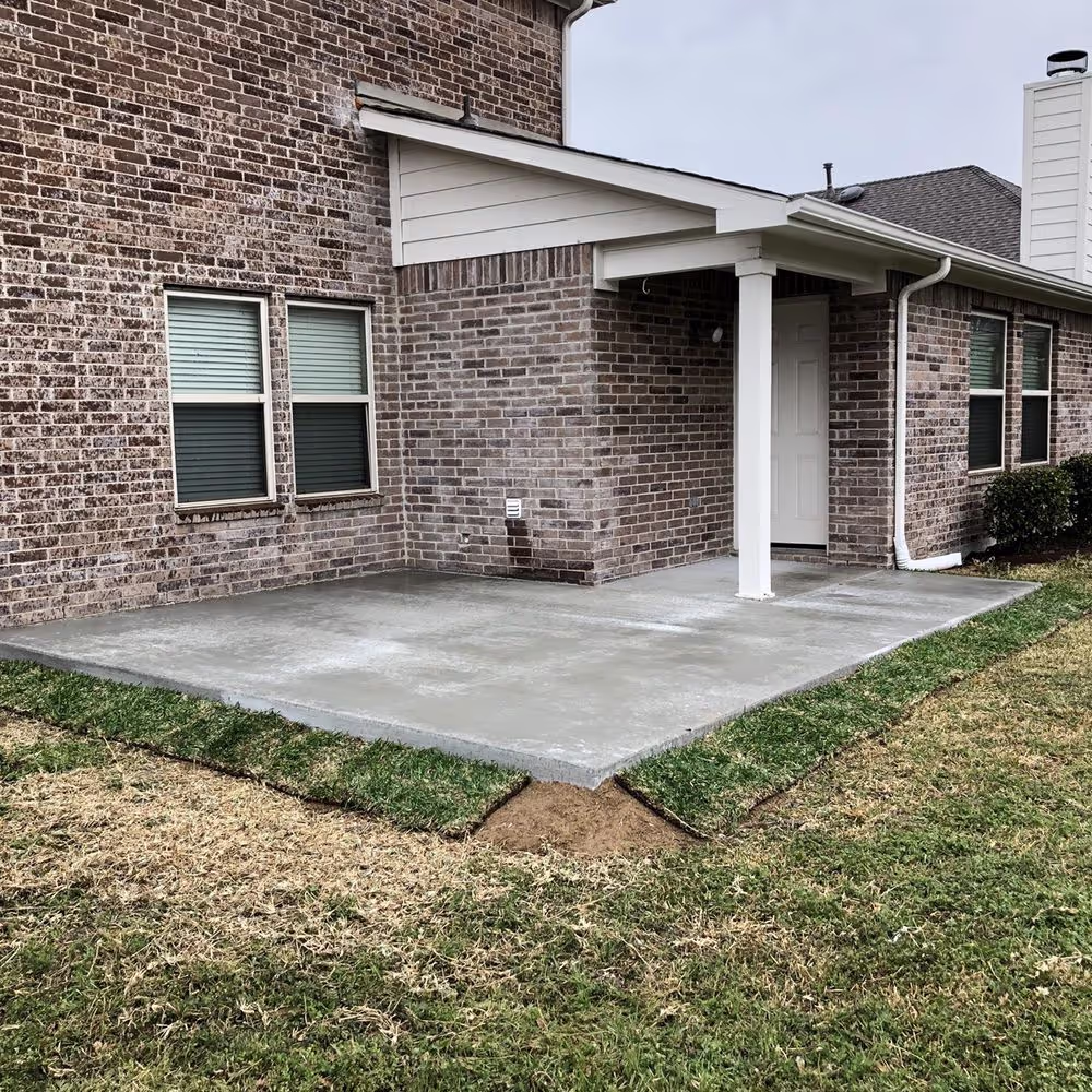 Concrete Decorative Overlay Patios