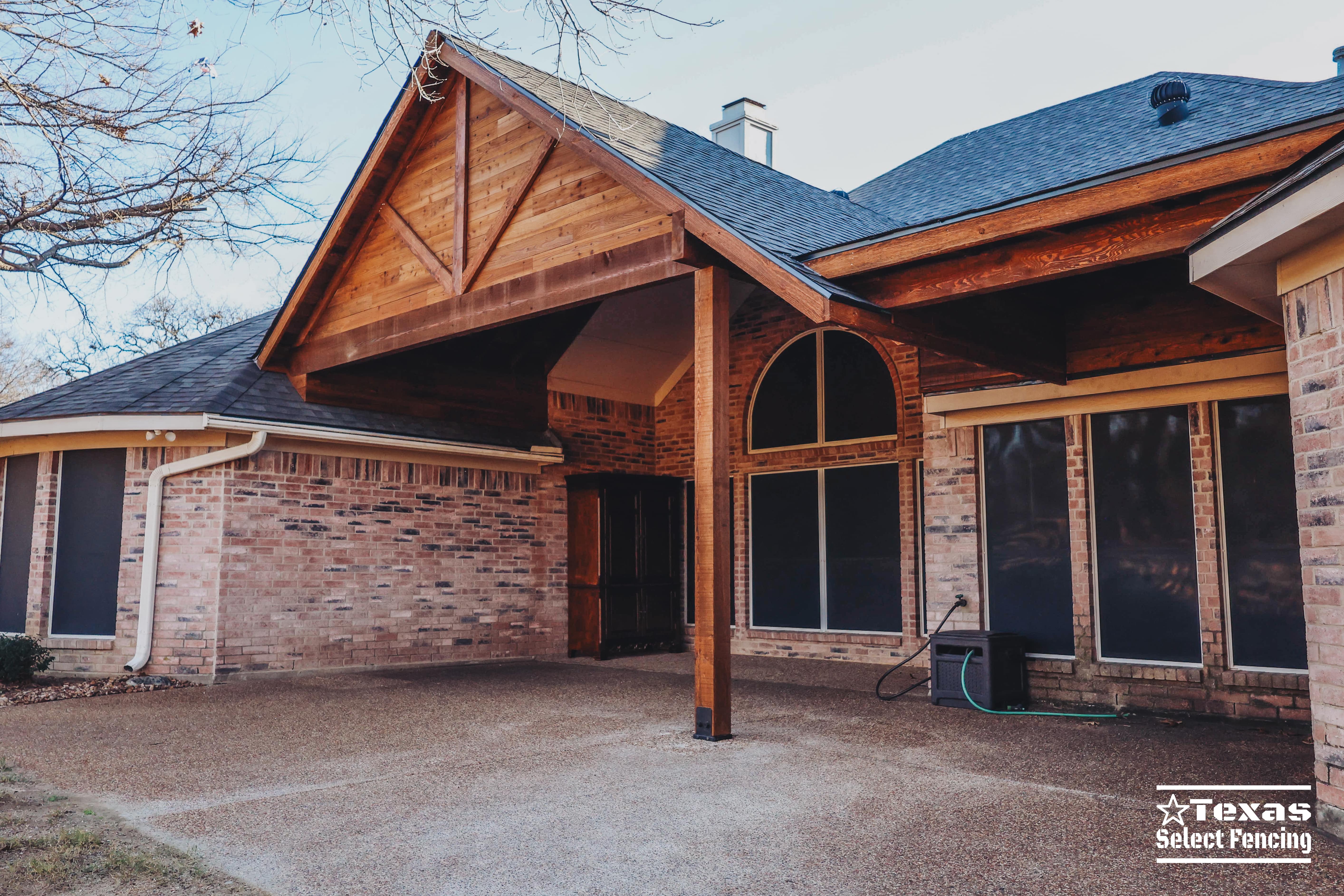 Shed With Gable Patio Covers