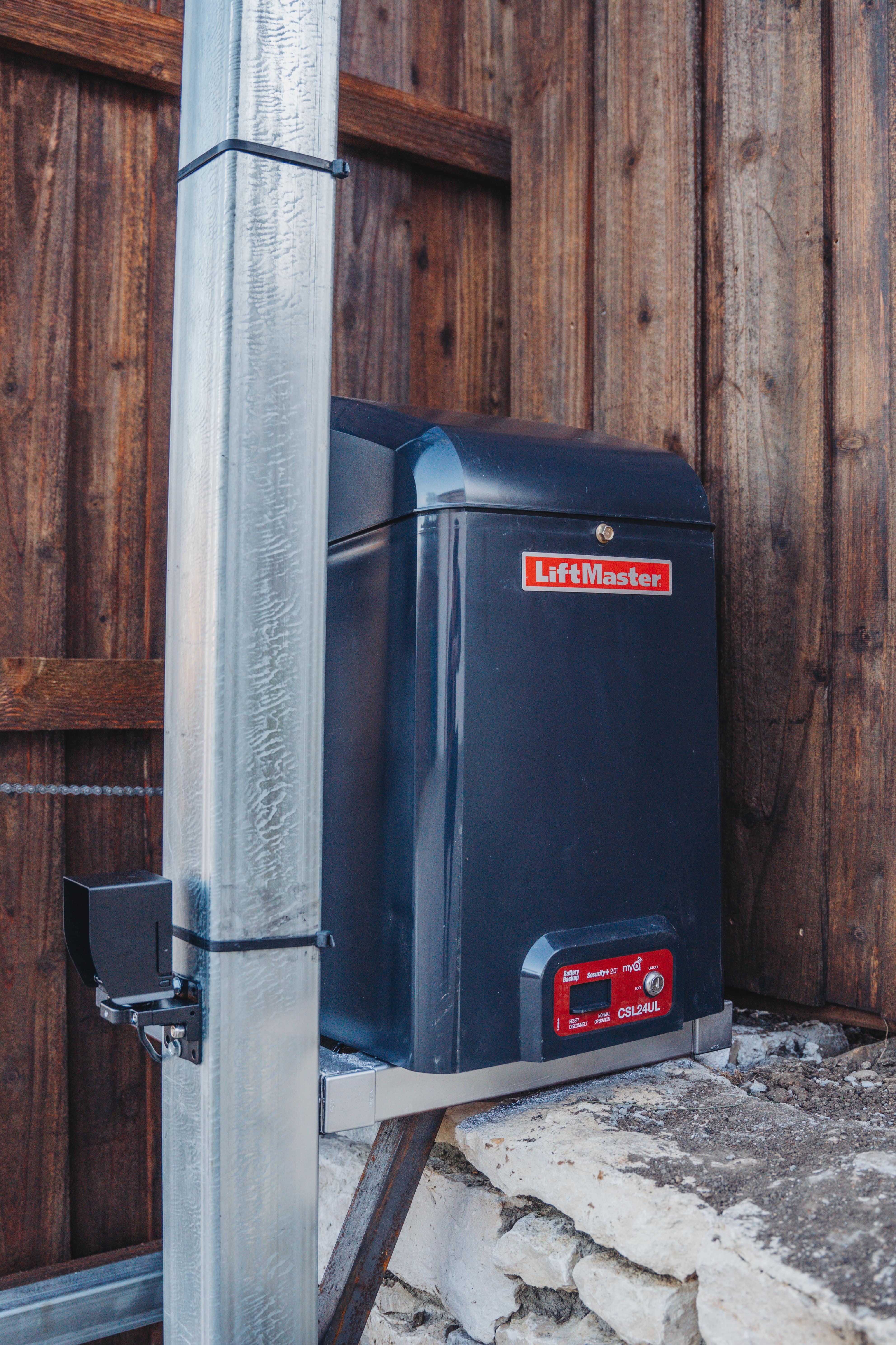 32' Sliding Gate Installation In Carrollton, Texas