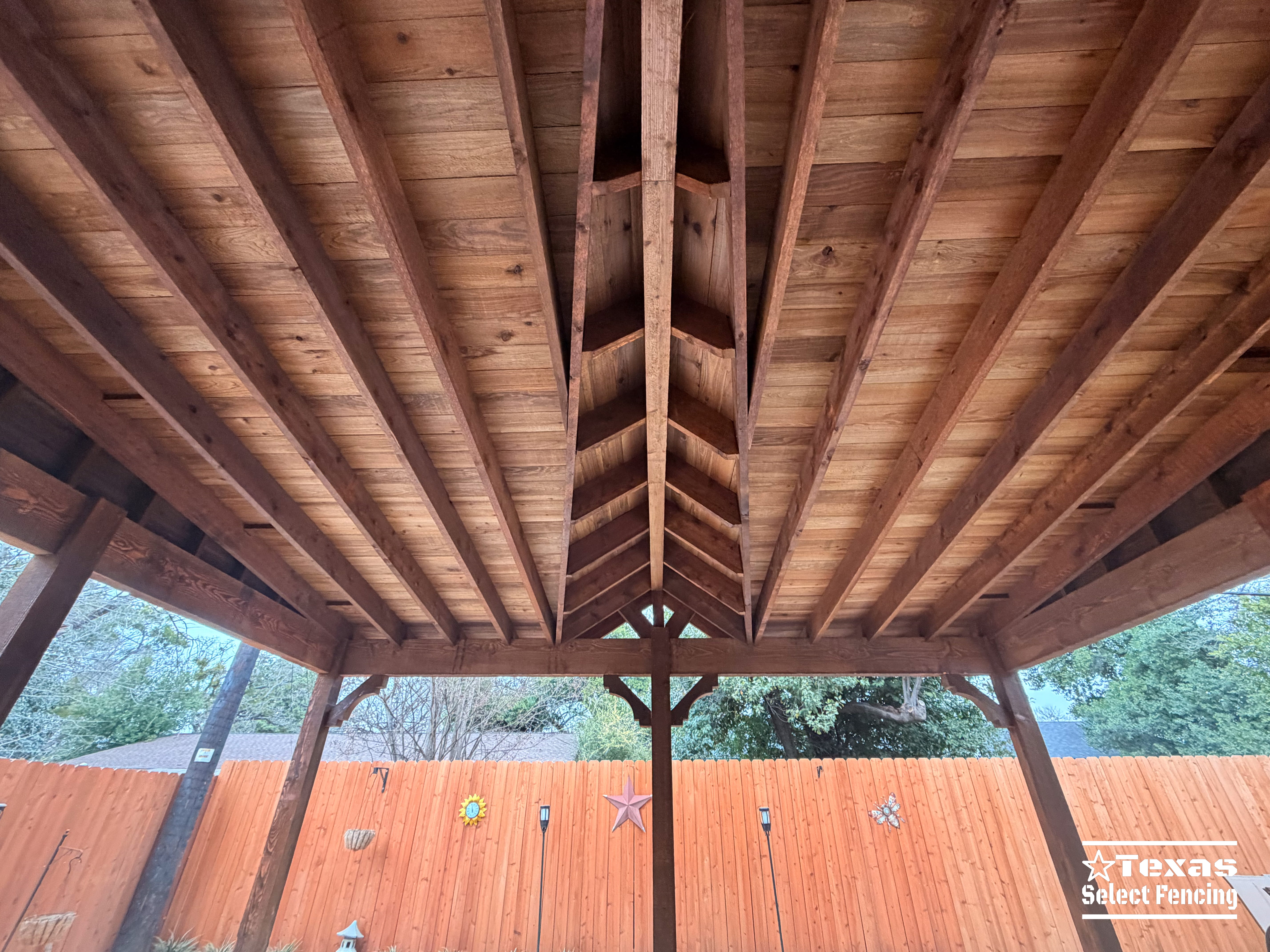Gable + Shed Patio Cover Installation in Arlington, Texas