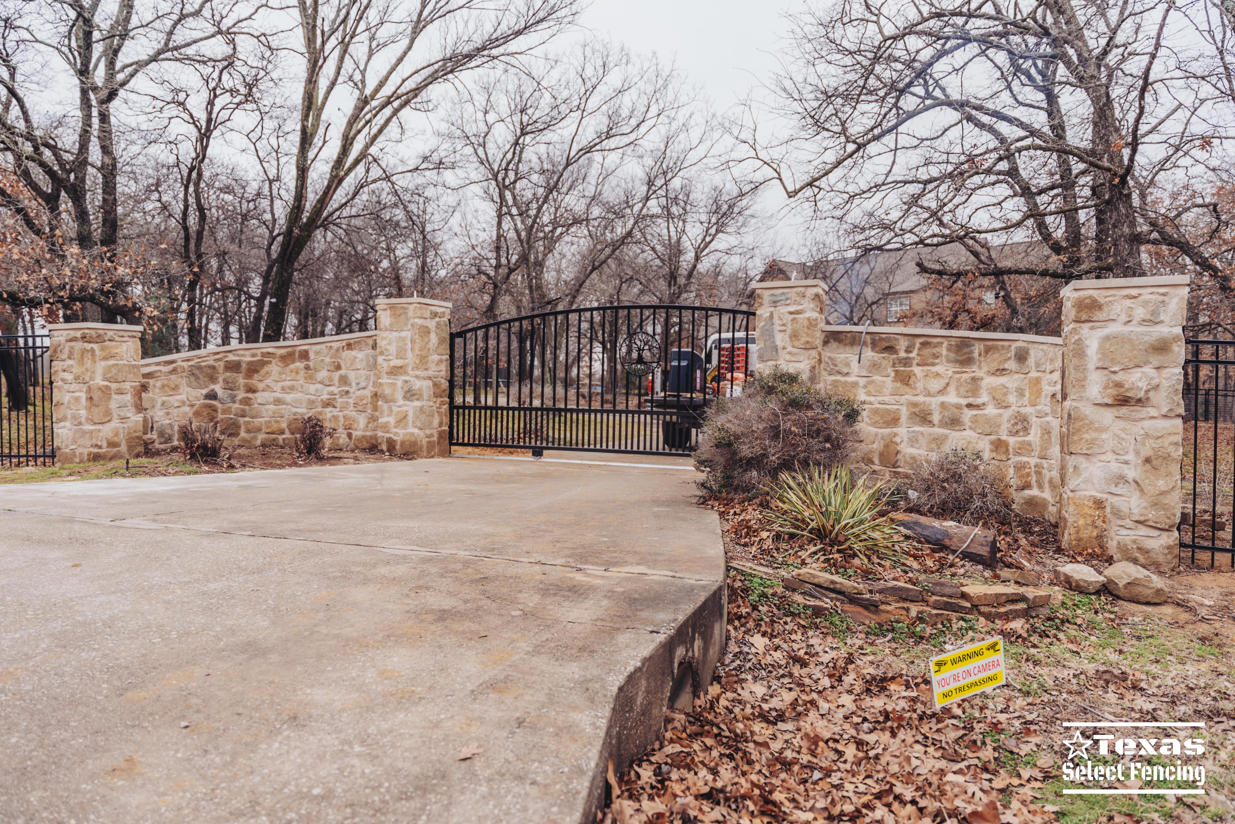 Fence and Automatic Gate Installation in Argyle, Texas