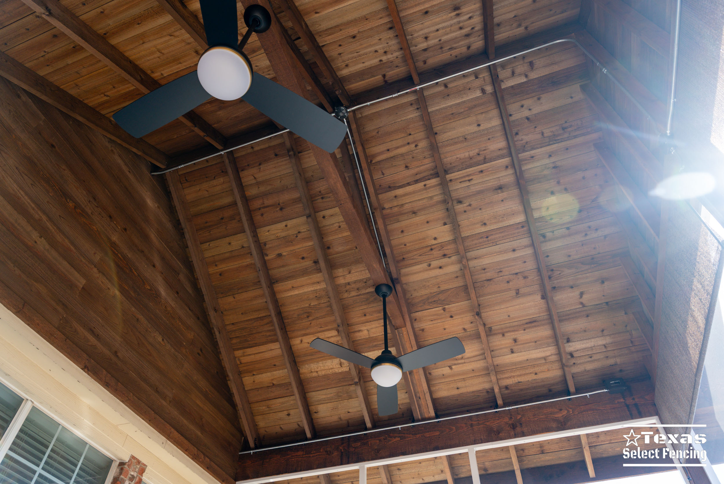 Gable Patio Cover Installation in Keller, Texas
