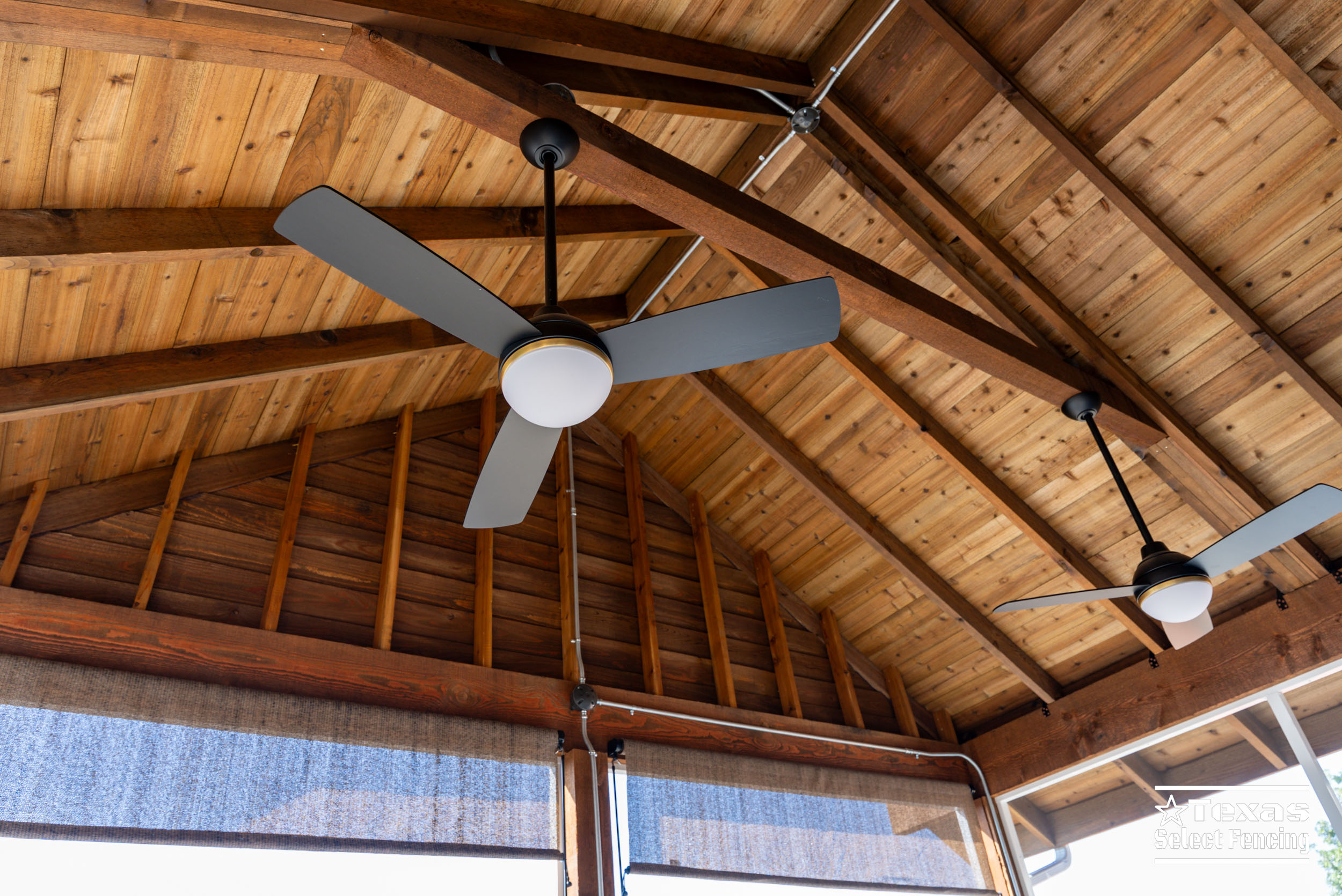 Gable Patio Cover Installation in Keller, Texas