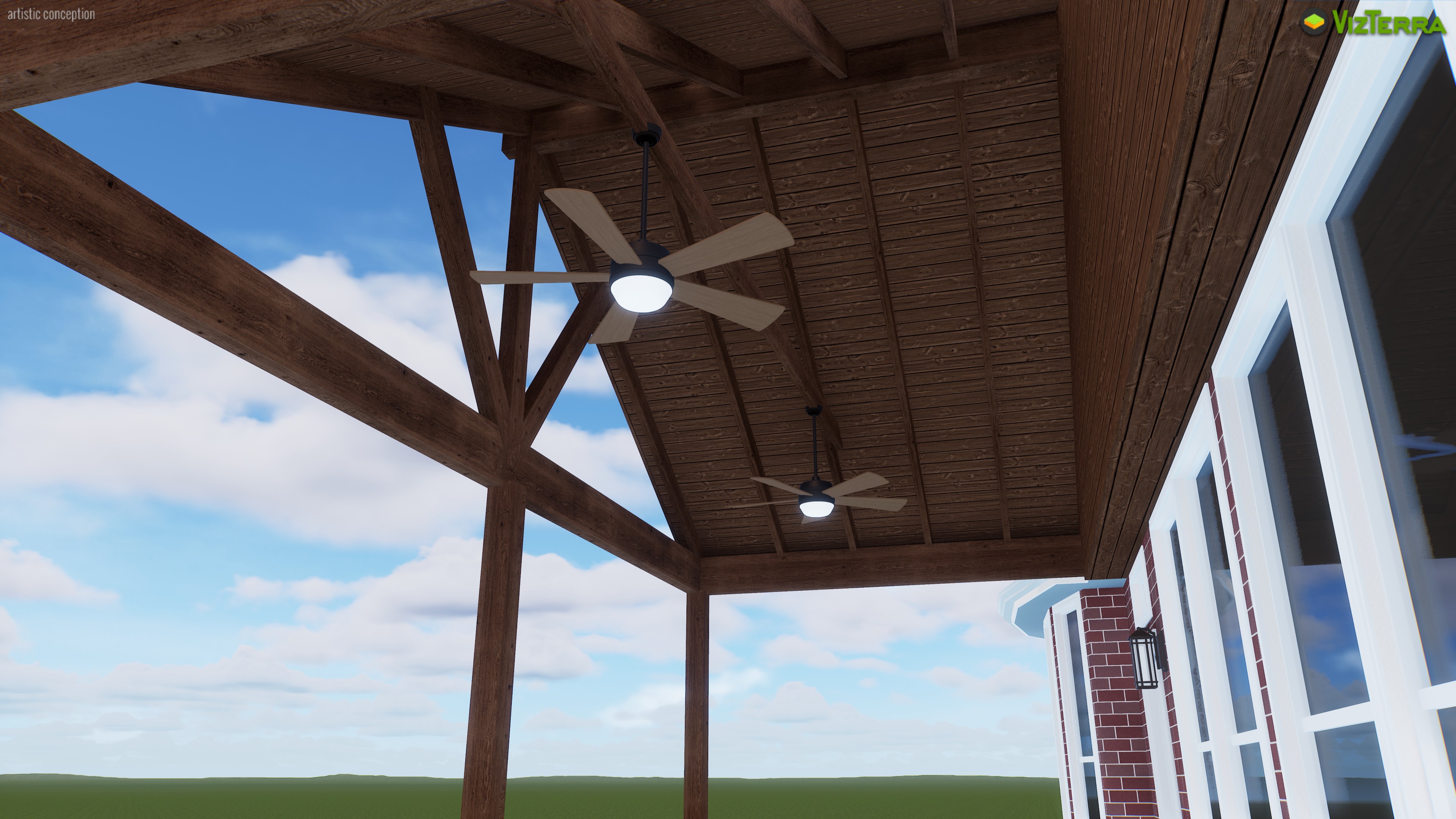 Gable Patio Cover Installation in Keller, Texas
