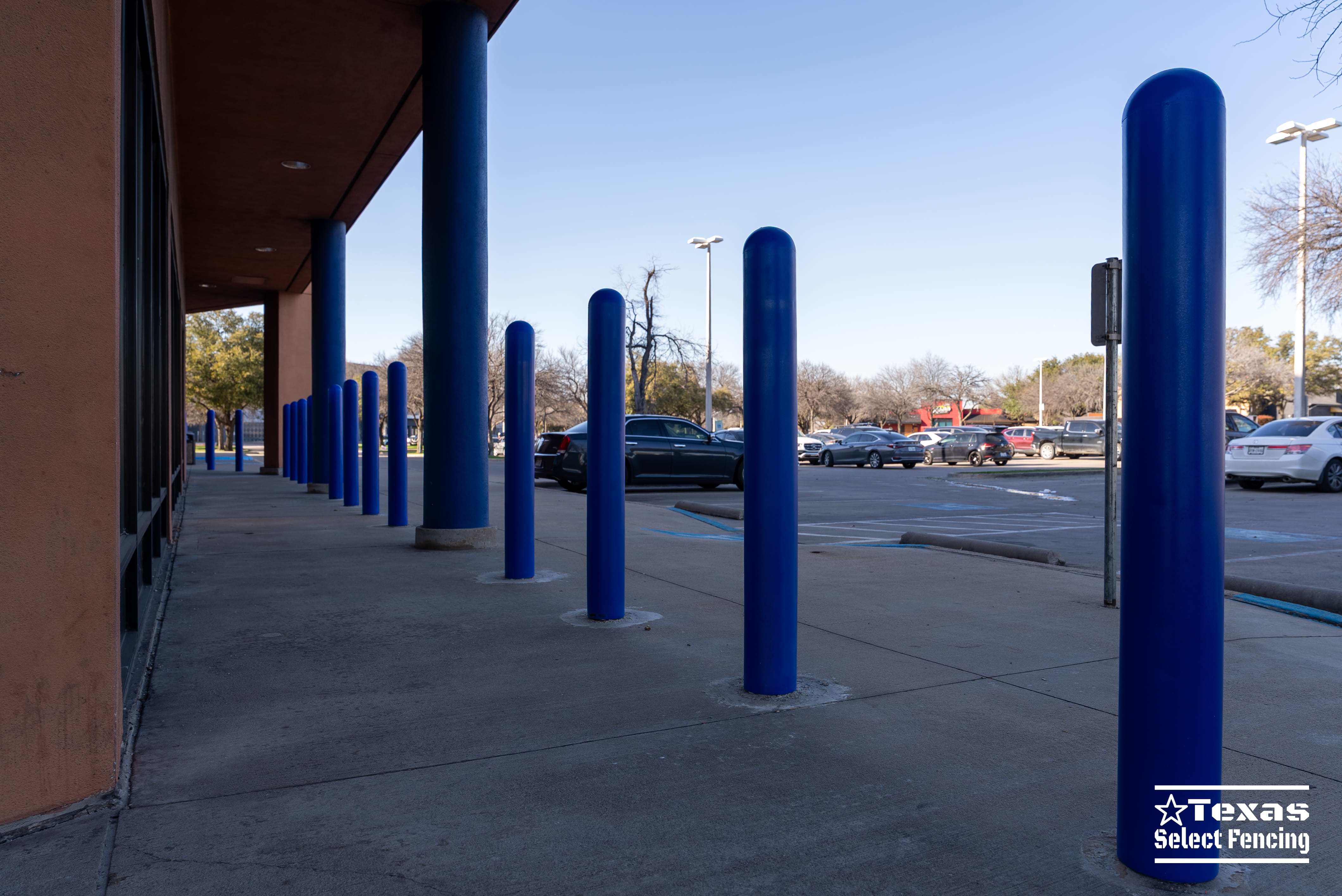 Micro Center Dallas – Protective Bollard Installation