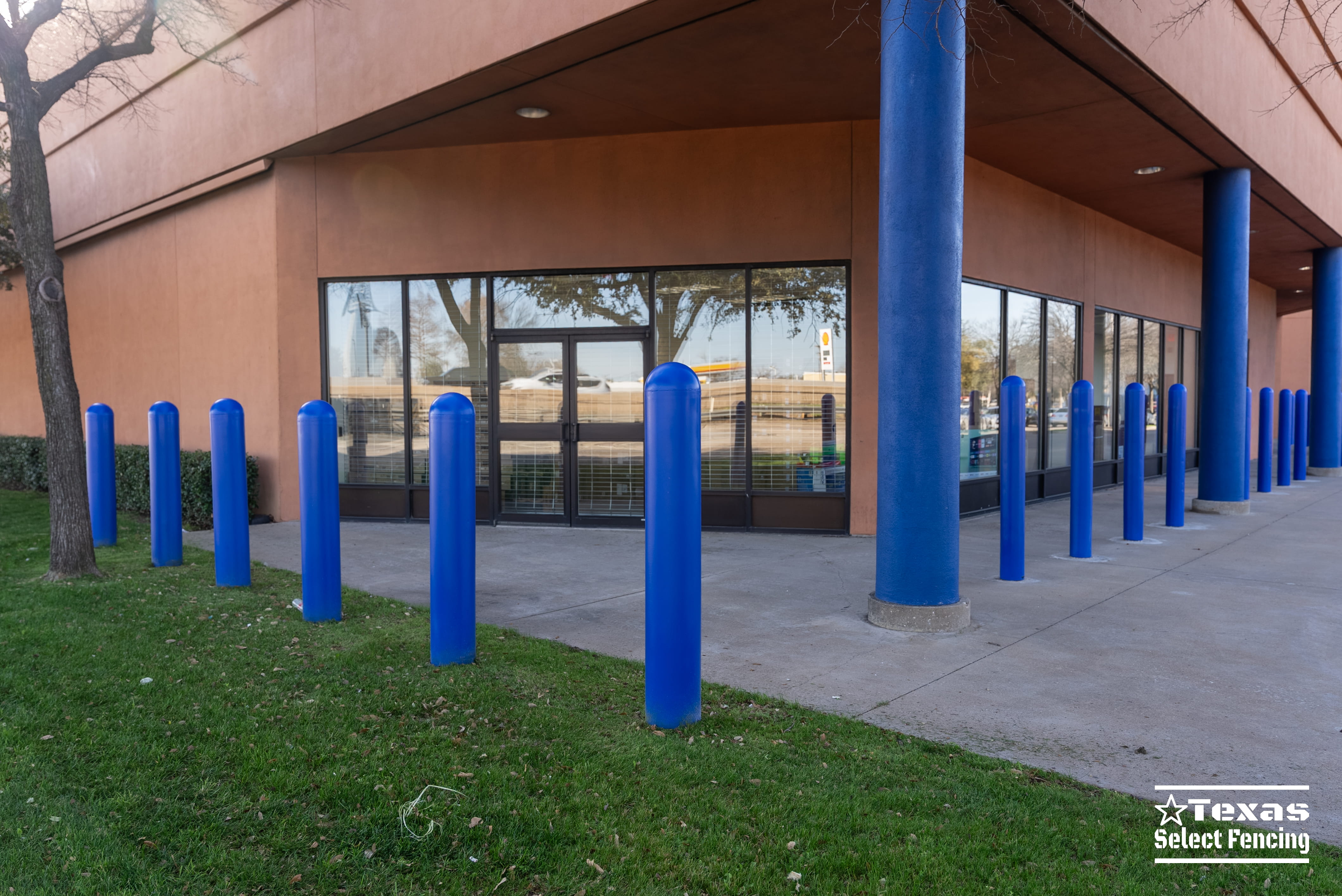 Micro Center Dallas – Protective Bollard Installation