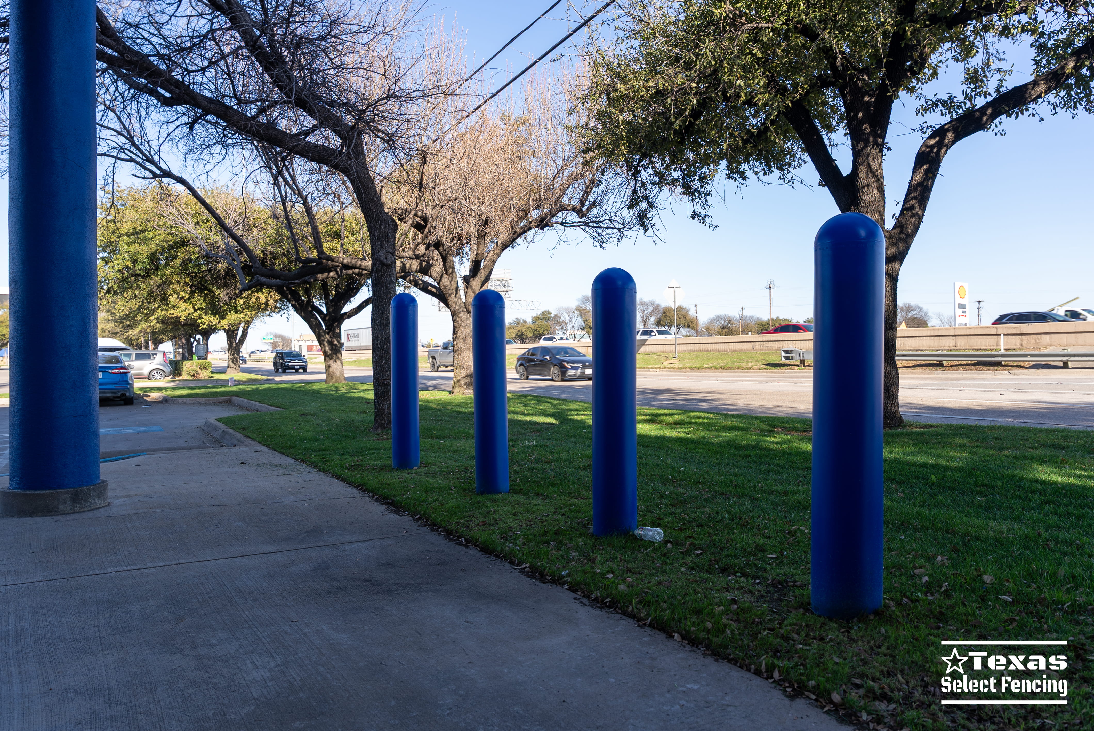 Micro Center Dallas – Protective Bollard Installation