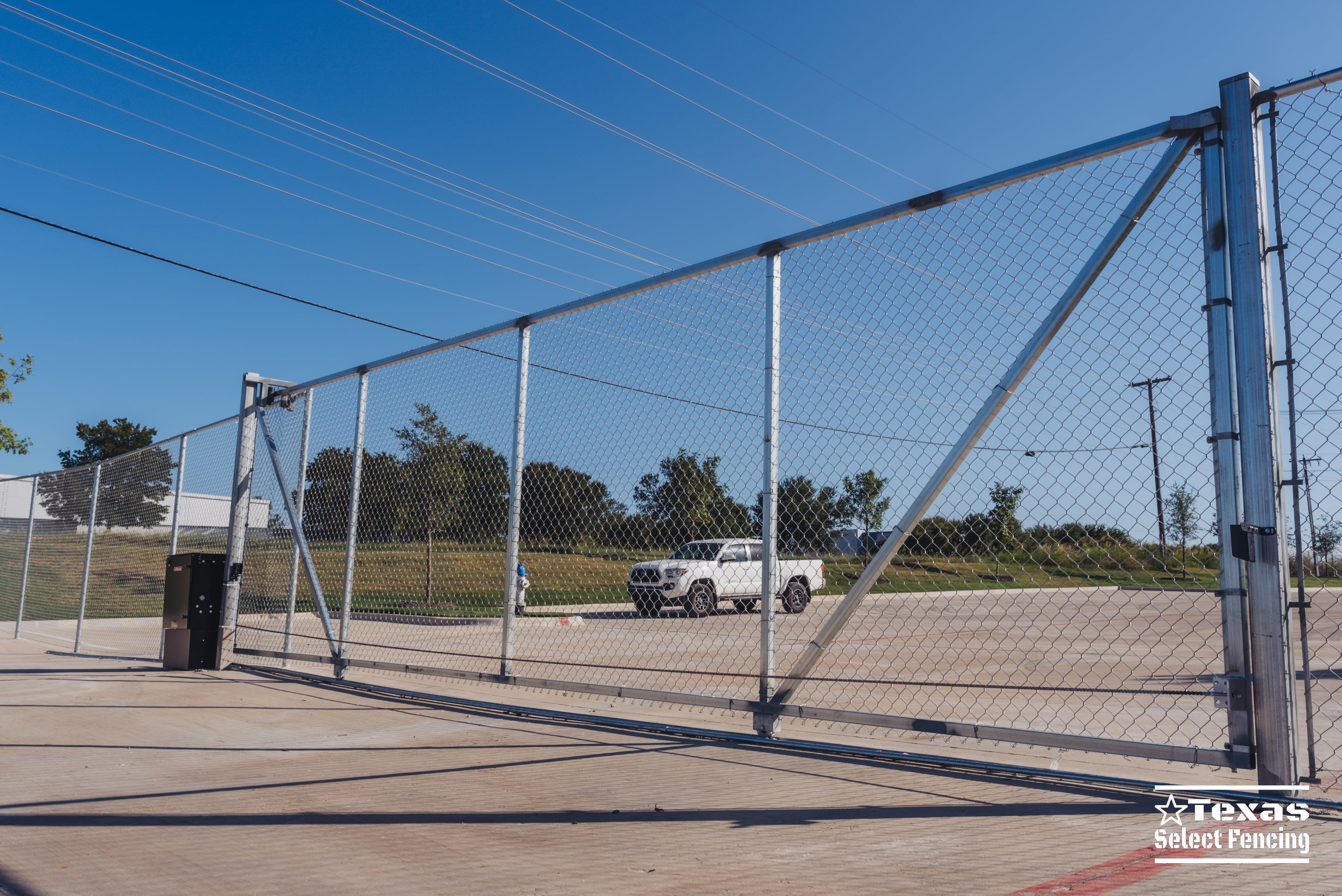 Security Chain Link Gate Installation in Mesquite, Texas