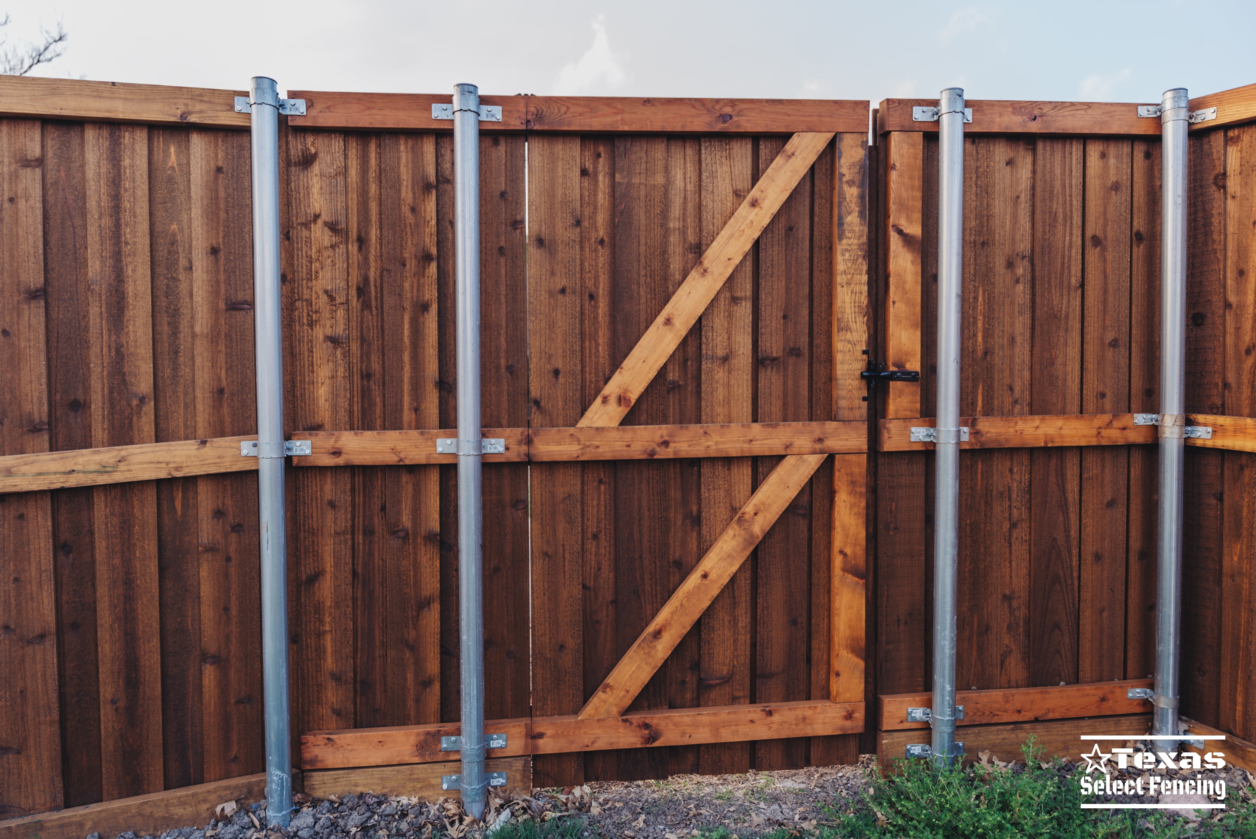 Fence and Sliding Gate Installation in Coppell, Texas