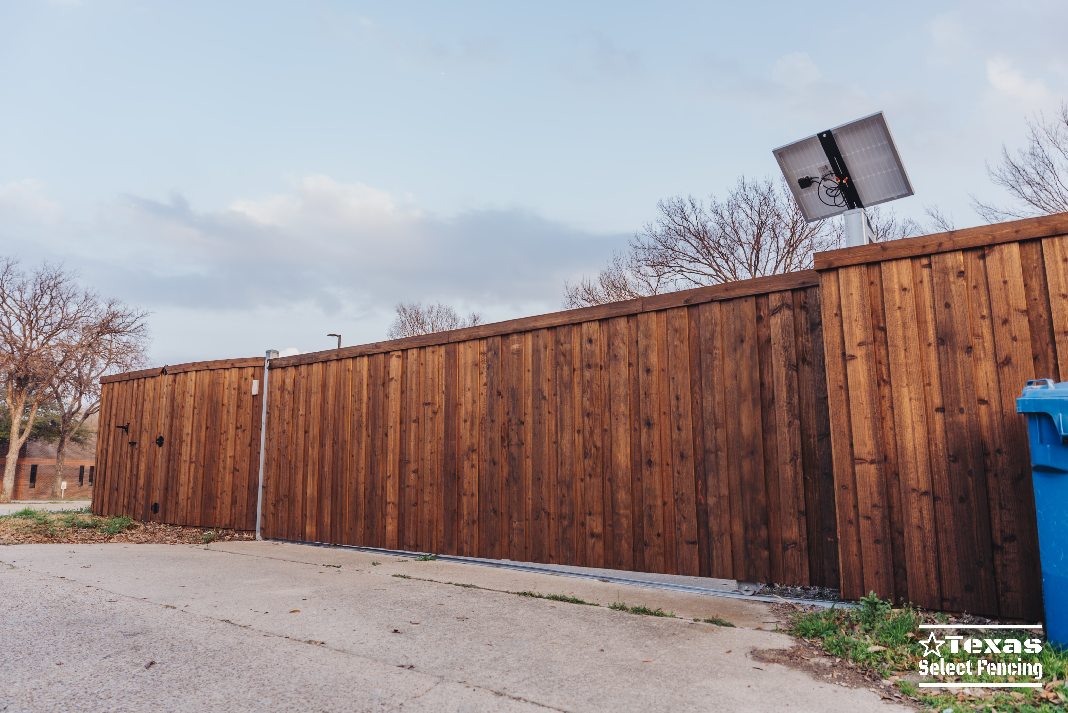 Fence and Sliding Gate Installation in Coppell, Texas