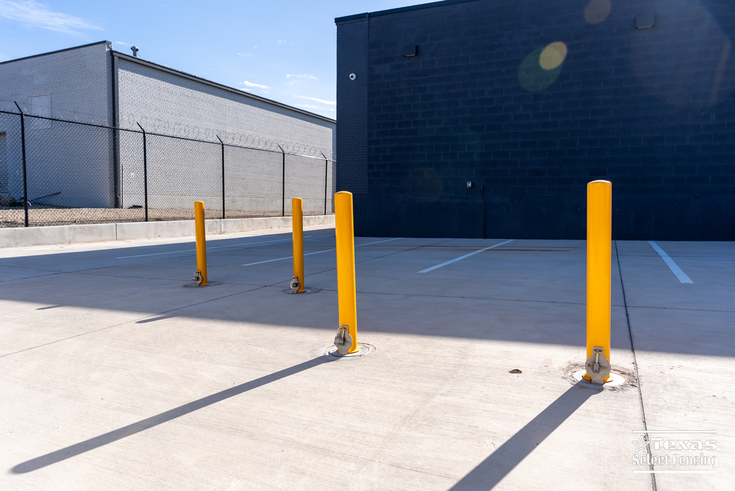 Removable & Permanent Bollard Installation – Dallas, TX