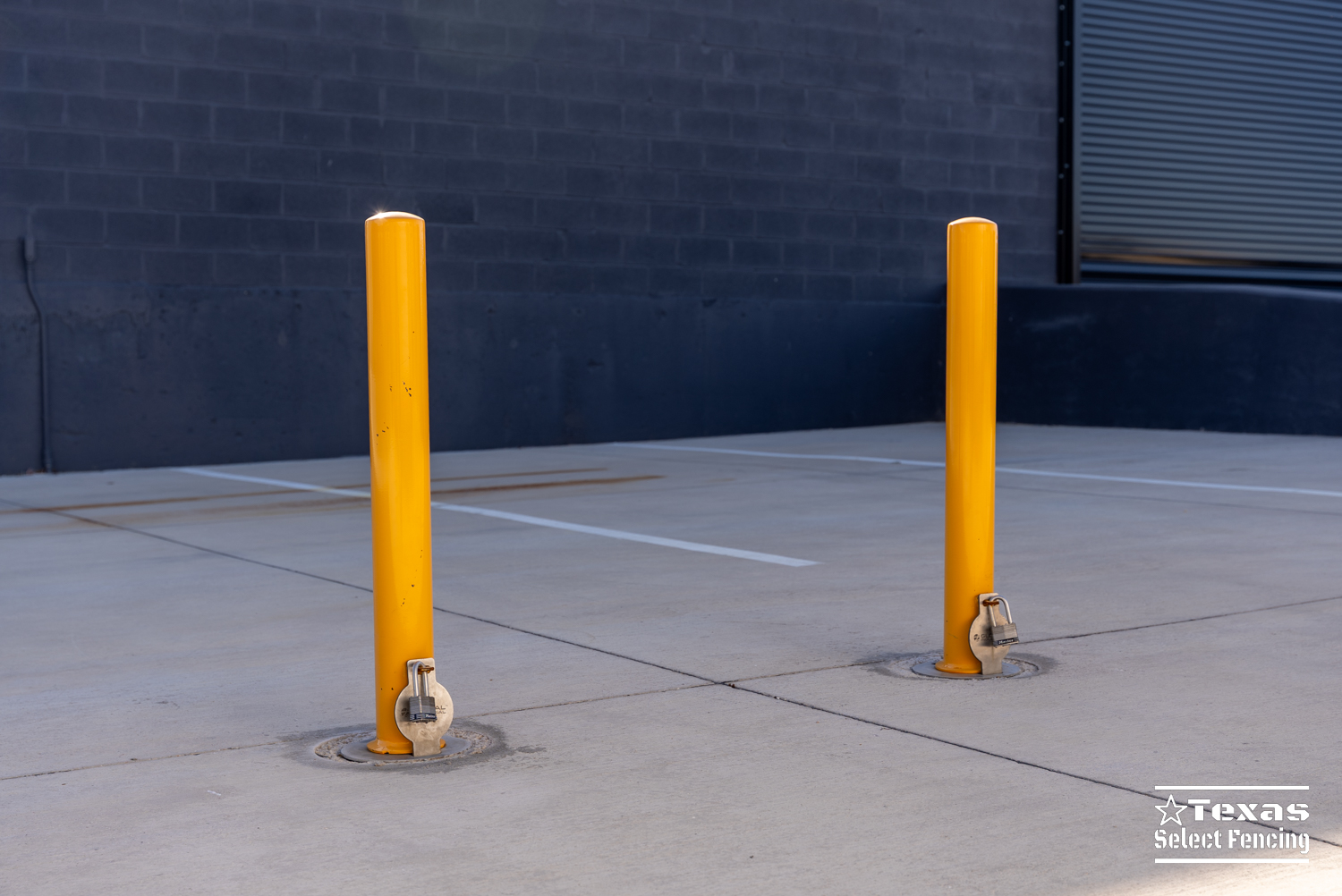 Removable & Permanent Bollard Installation – Dallas, TX