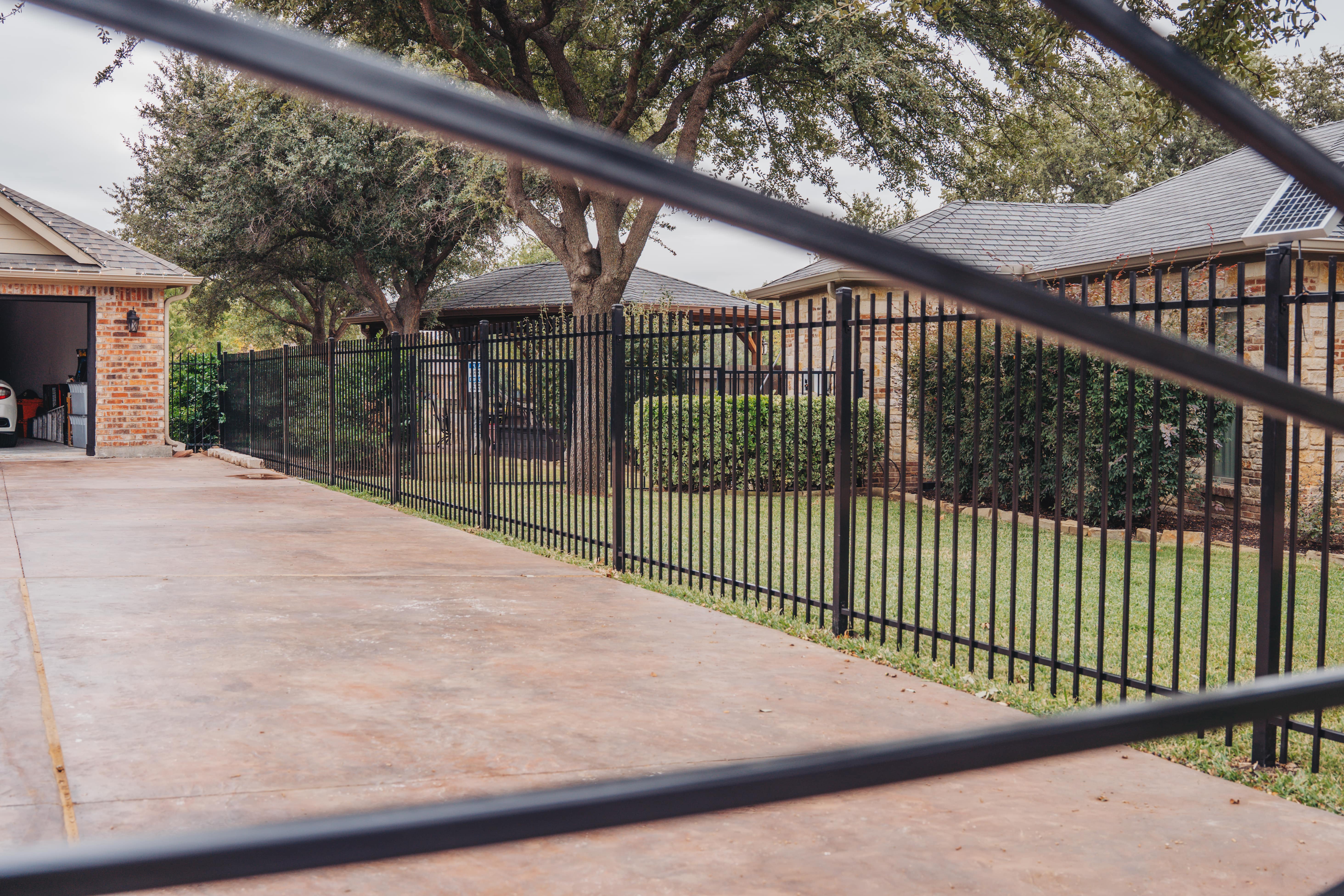 Wrought Iron Fence Installation In Carrollton