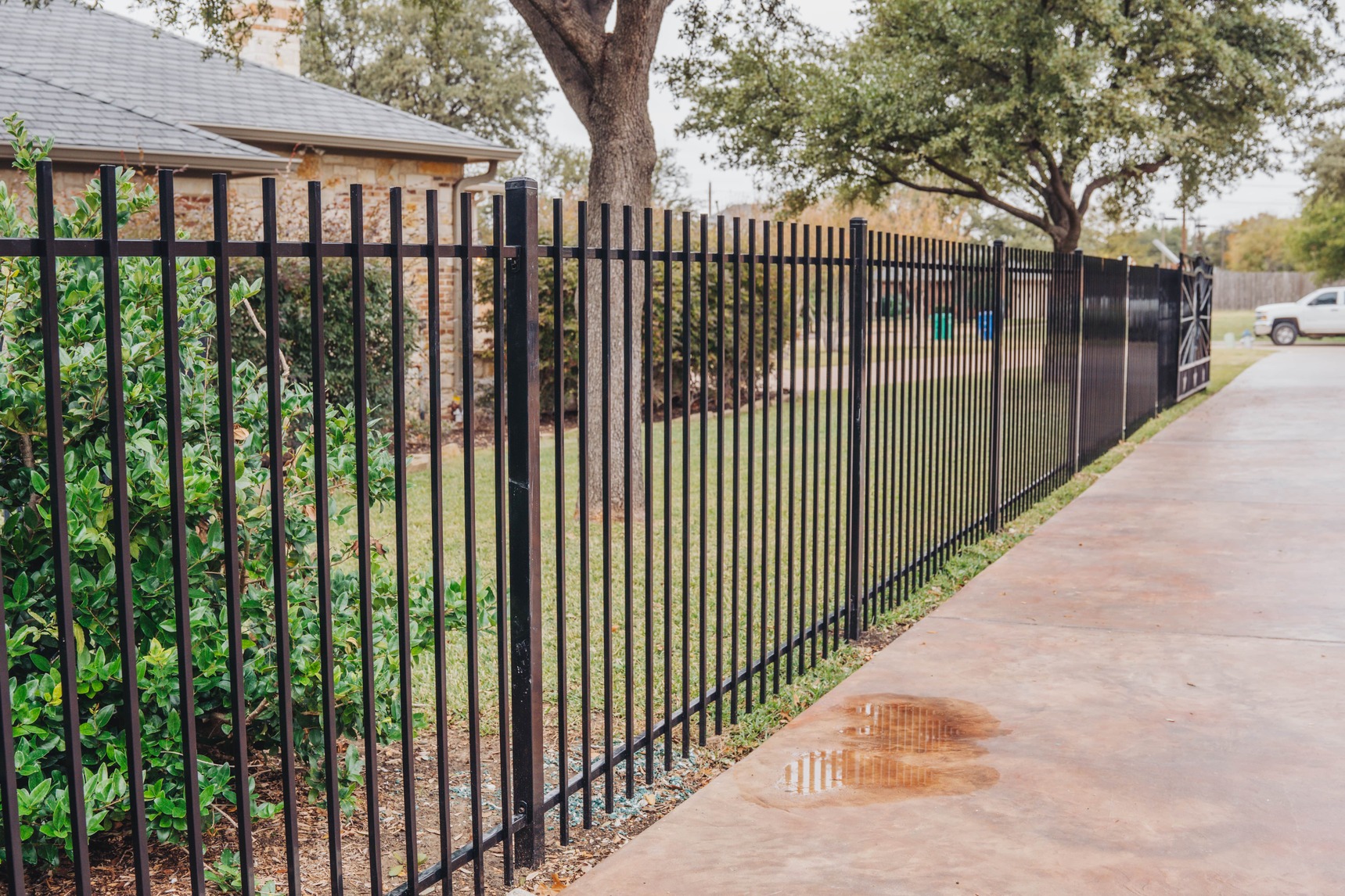 Wrought Iron Fence Installation In Carrollton
