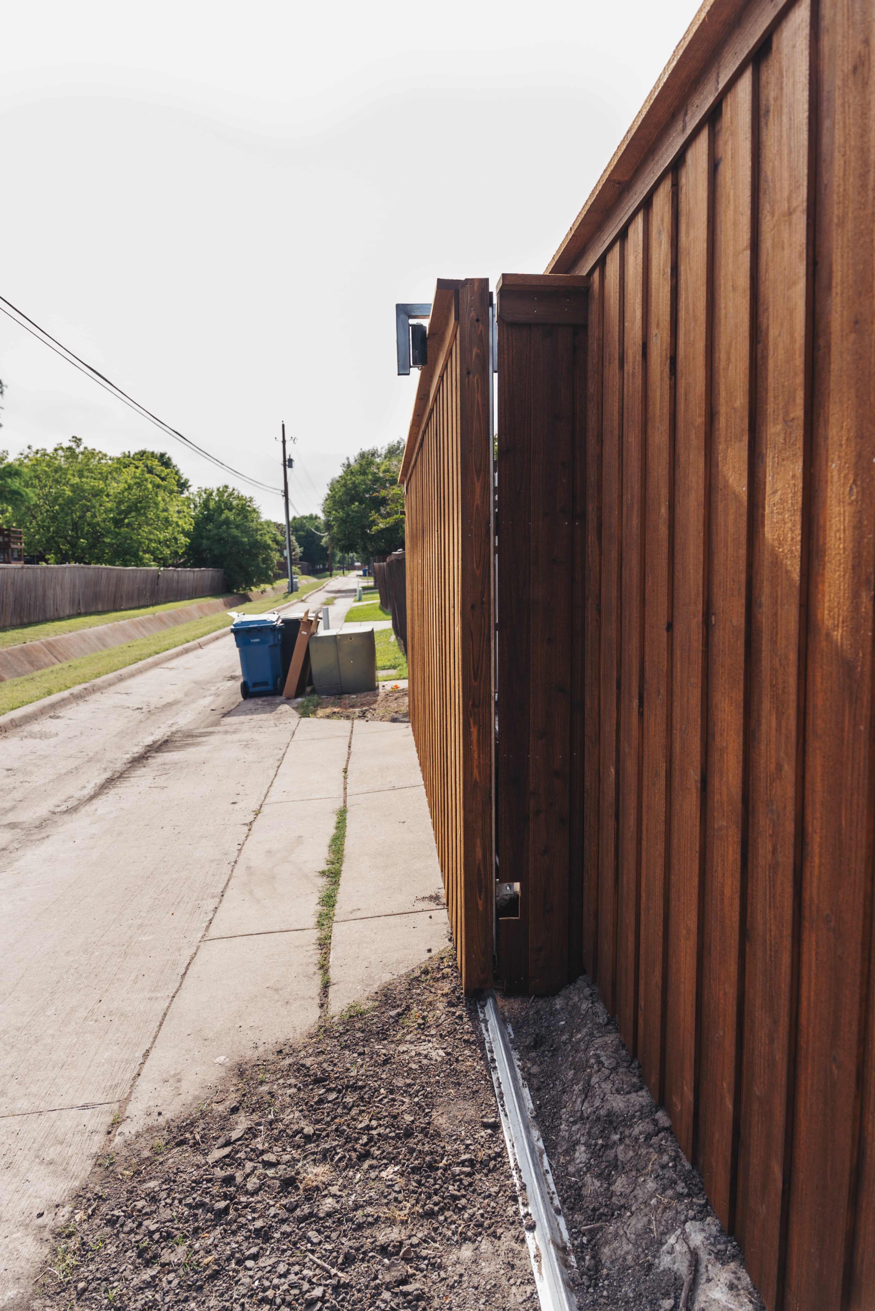 Cedar Fence Installation In Coppell, TX