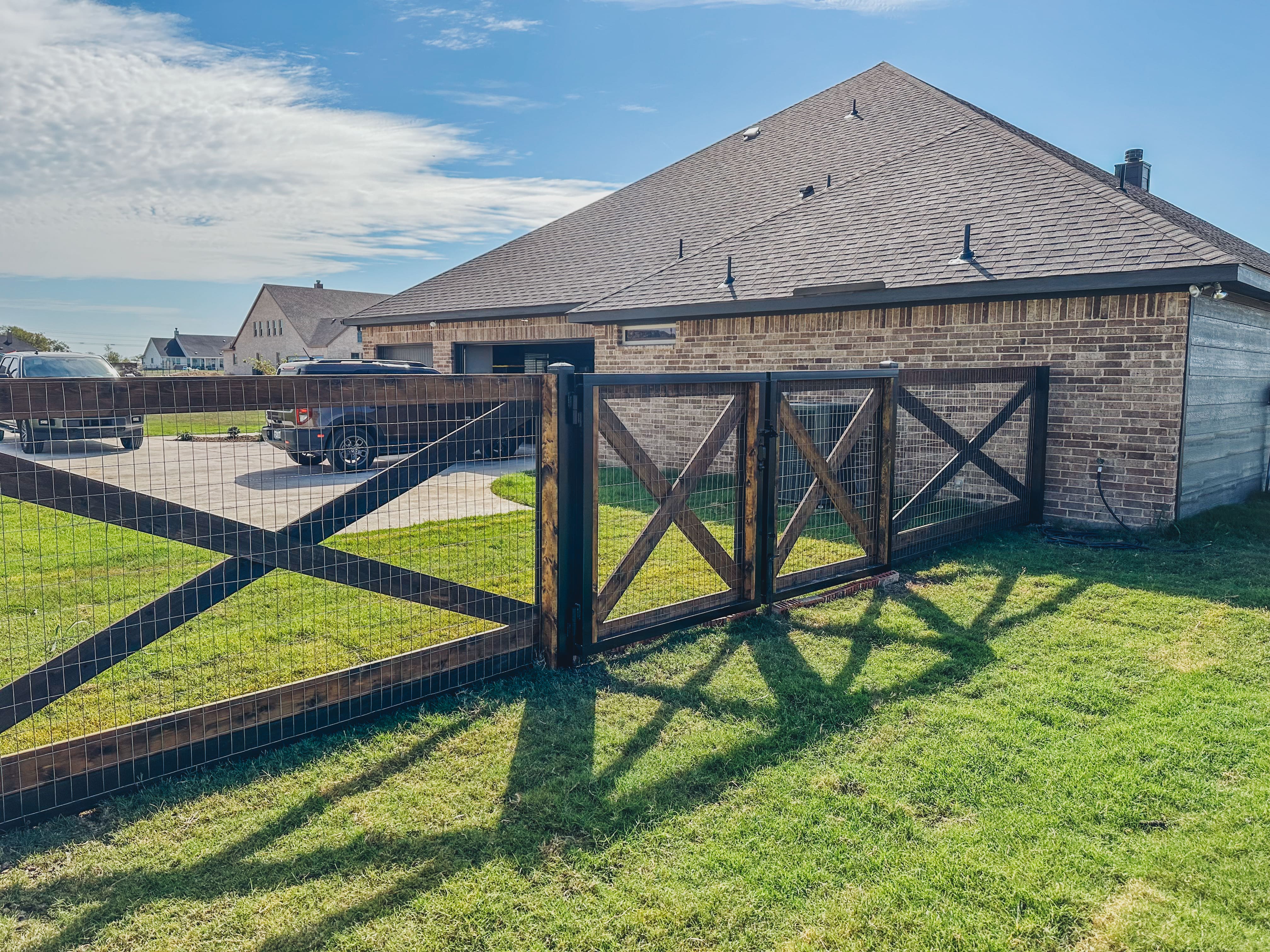 Ranch Fence Installation in Sanger, Texas