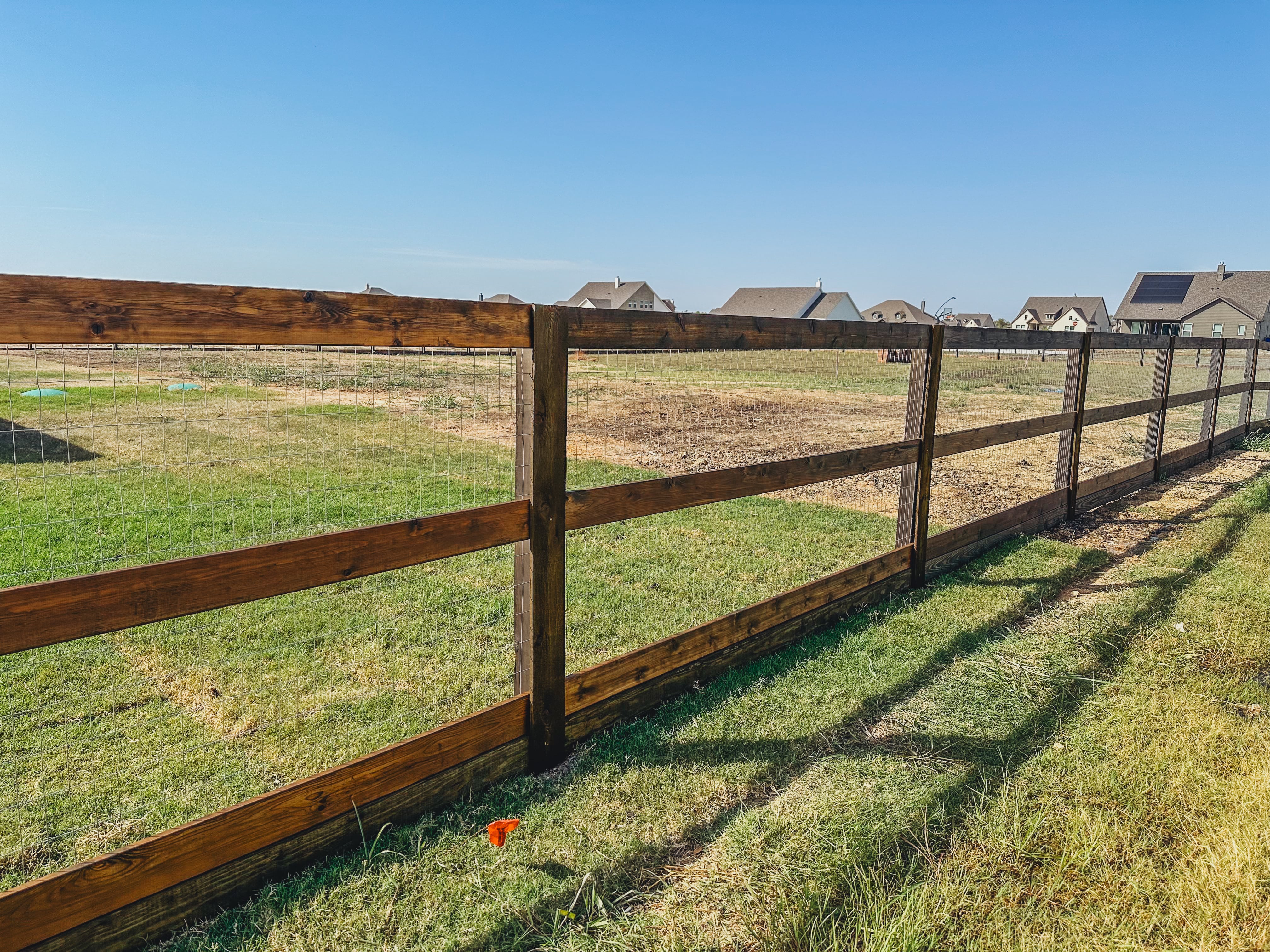 Ranch Fence Installation in Sanger, Texas