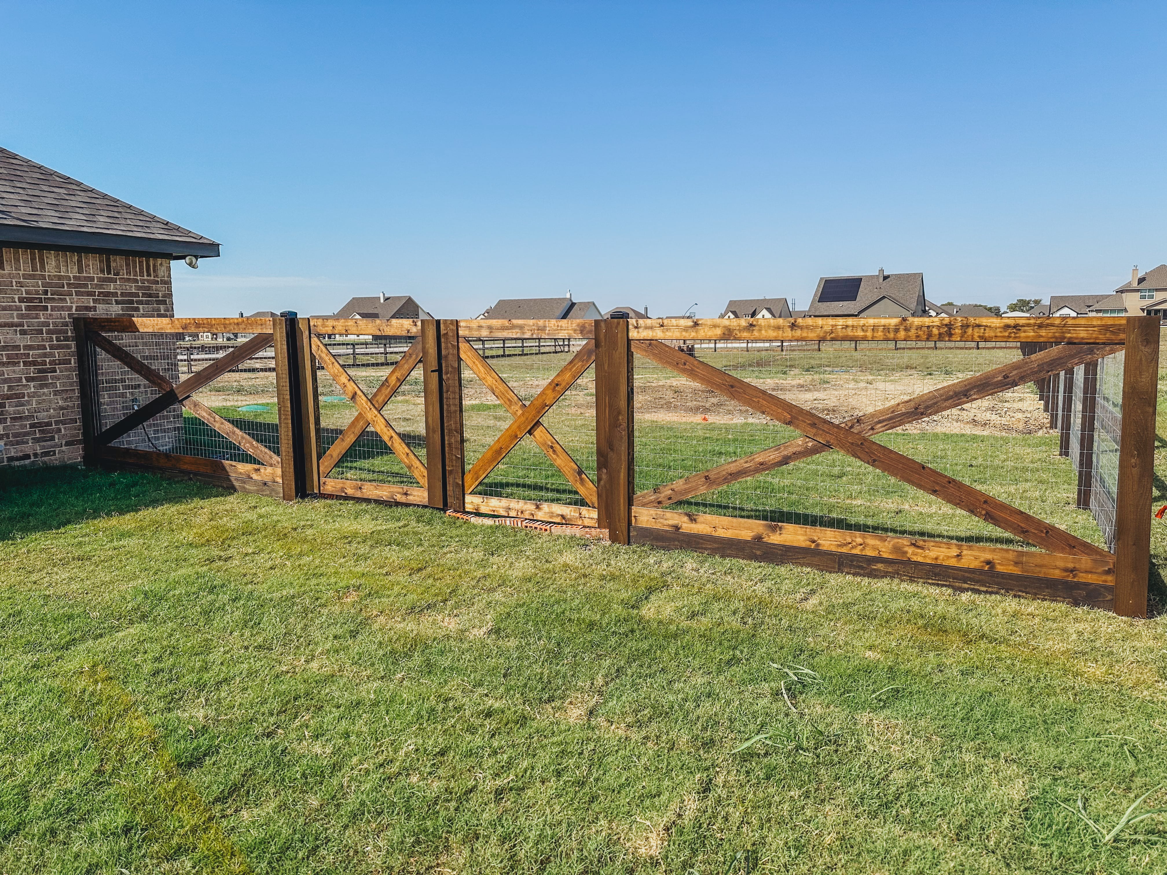 Ranch Fence Installation in Sanger, Texas