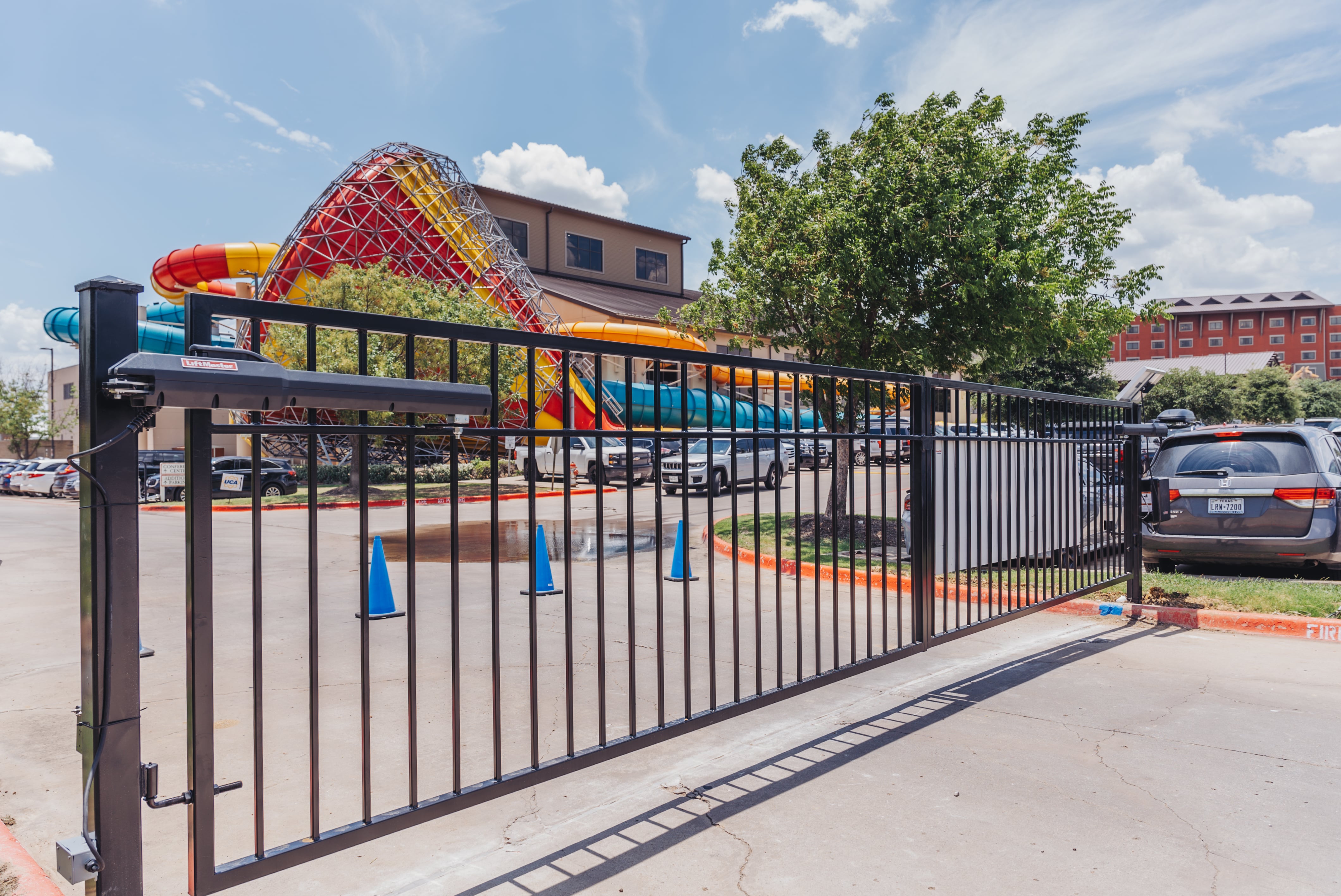 Security Gates - The Great Wolf Lodge