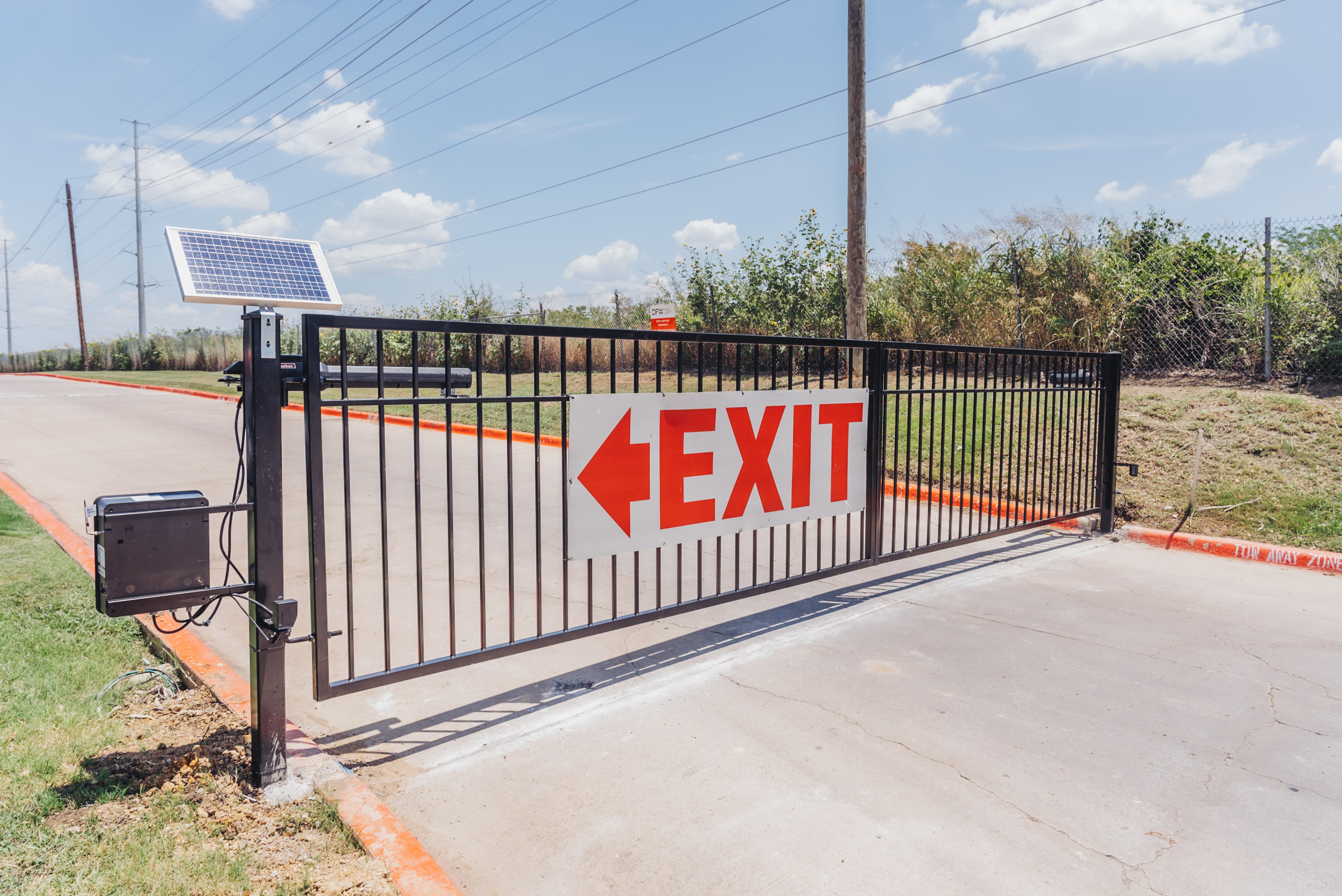 Security Gates - The Great Wolf Lodge