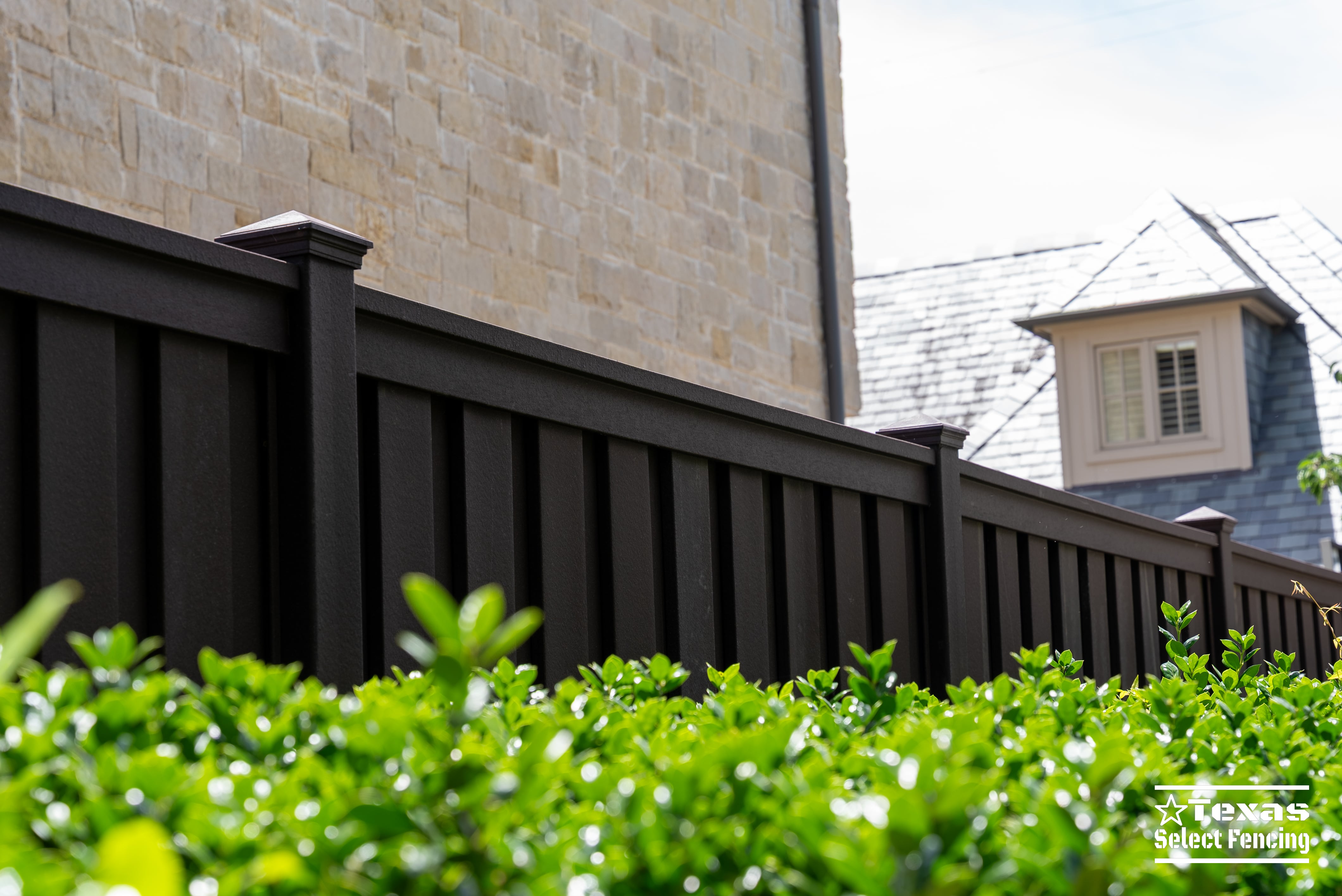 8' Trex Seclusions Composite Fence Installation in Dallas, Texas