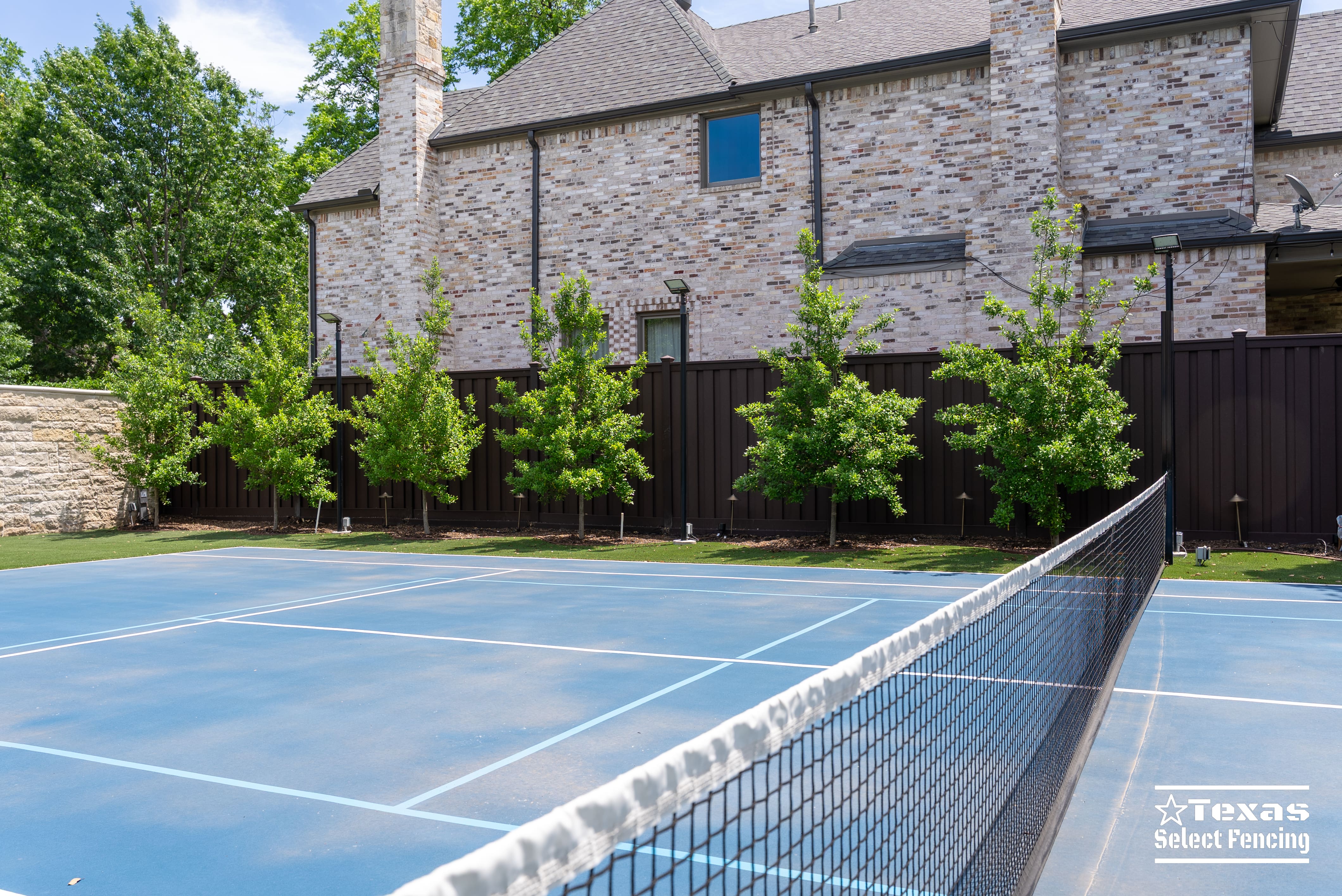 8' Trex Seclusions Composite Fence Installation in Dallas, Texas