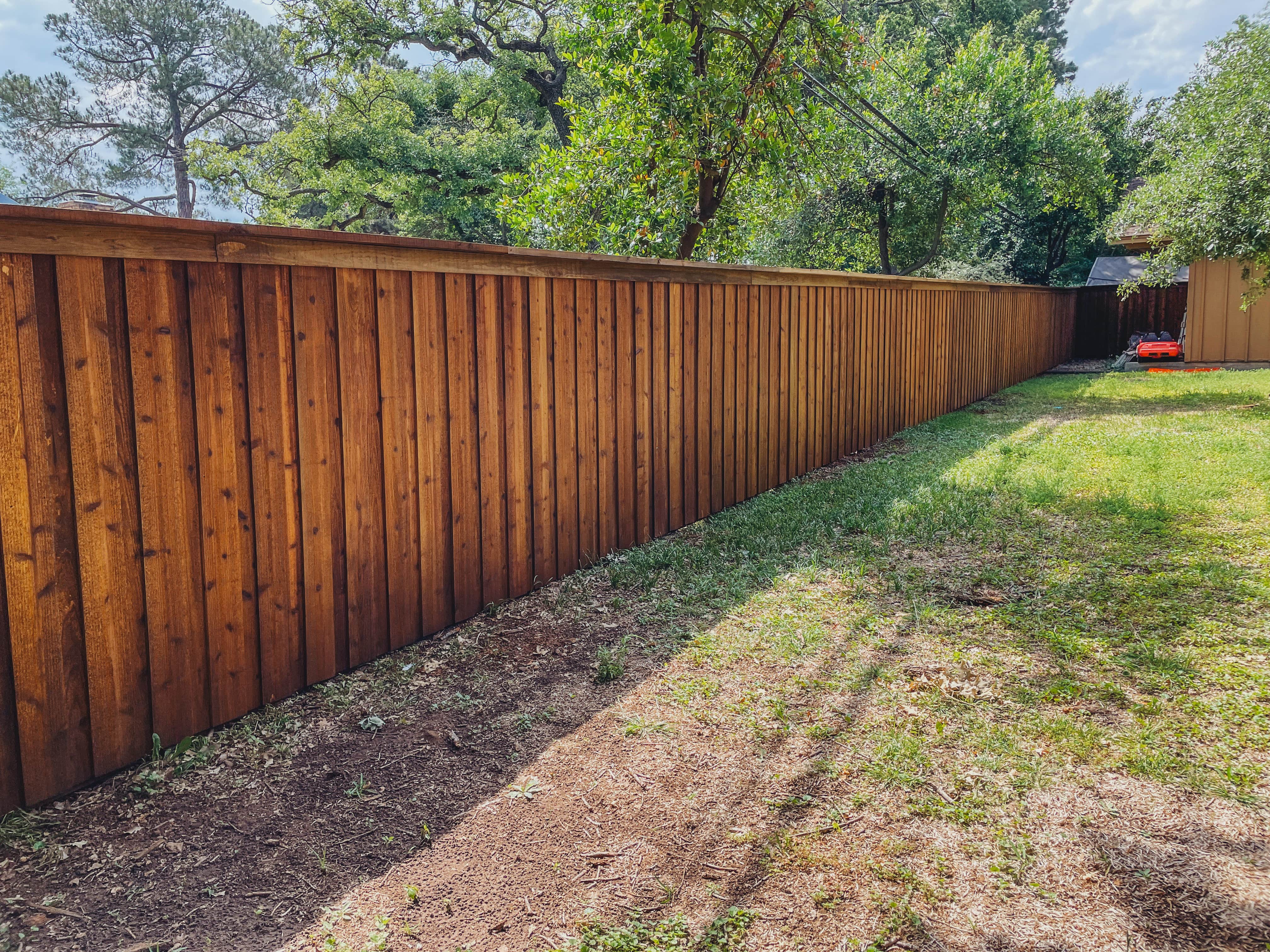 Cedar Fence Installation In North Richland Hills, TX